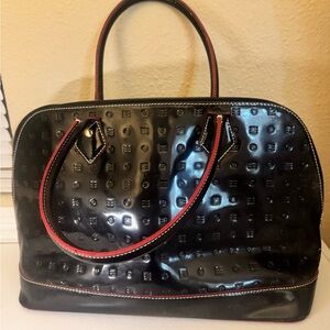 Arcadia Black Leather Bag